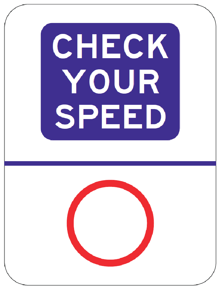 G6-338n - Check Your Speed (Speed limit)