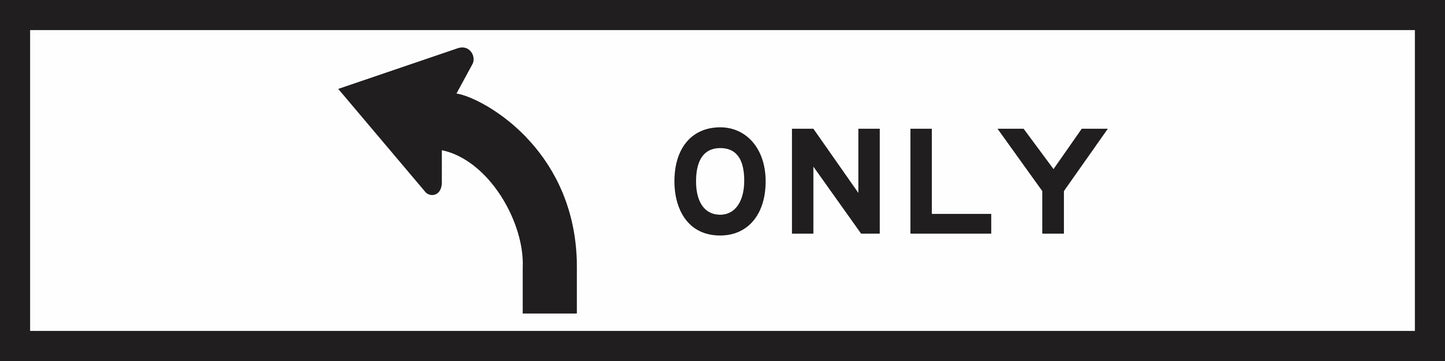 All Traffic Left Only (MMS Insert)