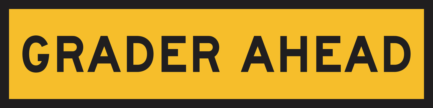 Grader Ahead (MMS Insert)