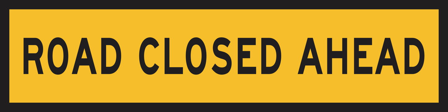 Road Closed Ahead (MMS Insert)