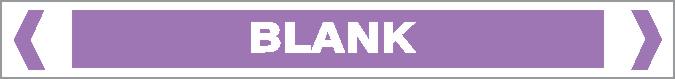 Pipe Marker - ACID / ALKALI - BLANK