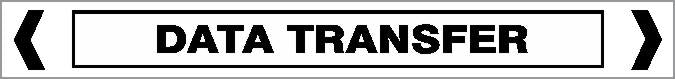 Pipe Marker - COMMS - DATA TRANSFER