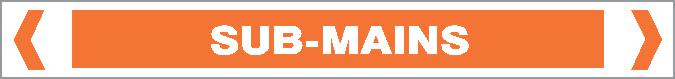 Pipe Marker - ELECTRICAL - SUB-MAINS