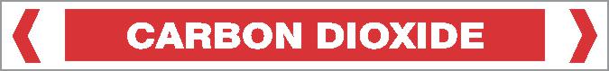 Pipe Marker - FIRE - CARBON DIOXIDE