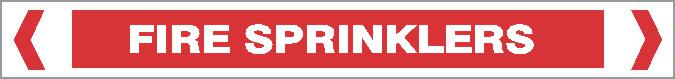 Pipe Marker - FIRE - FIRE SPRINKLERS