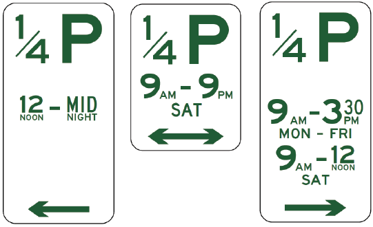 R5-15 Parking (1/4 Hour)