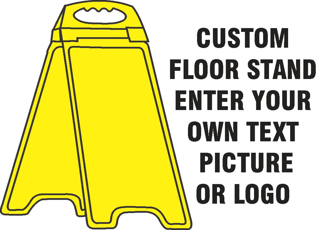 YELLOW FLOOR STAND CUSTOM