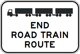 G6-256n - End Road Train Route (symbolic)