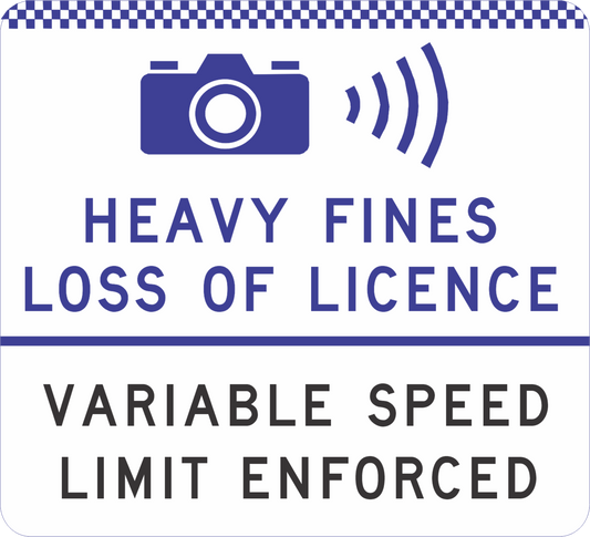 G6-329-2n - Heavy Fines Loss Of Licence / Variable Speed Limit Enforced