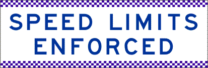 G9-380n - Speed Limits Enforced