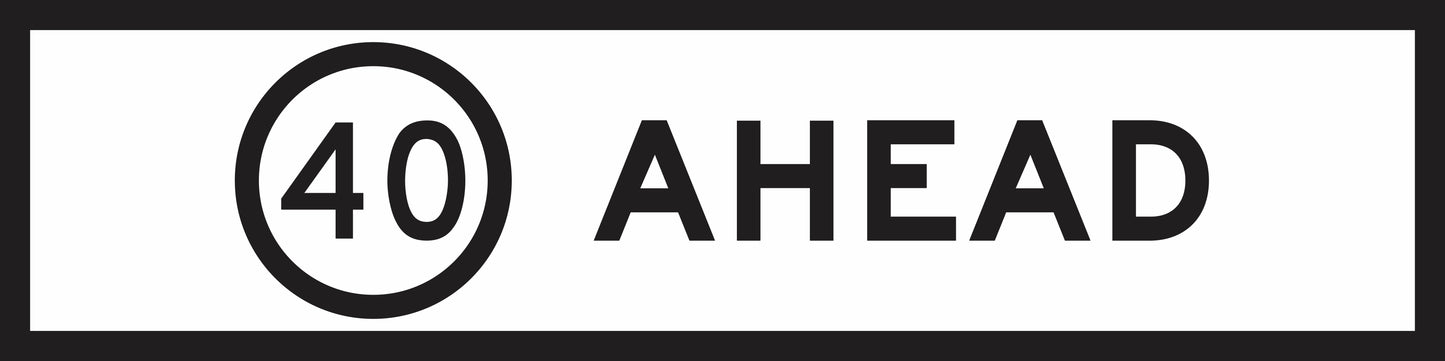 GM9-79(B) - Speed Limit Ahead (Mms Insert - To Be used on Multi Message Sign panels Only)