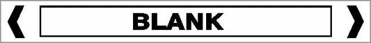 Pipe Marker - COMMS - BLANK