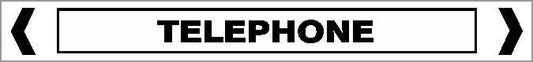 Pipe Marker - COMMS - TELEPHONE