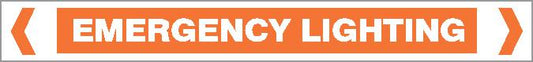 Pipe Marker - ELECTRICAL - EMERGENCY LIGHTING