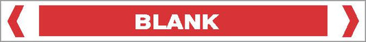Pipe Marker - FIRE - BLANK