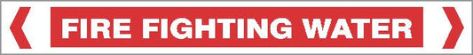 Pipe Marker - FIRE - FIRE FIGHTING WATER