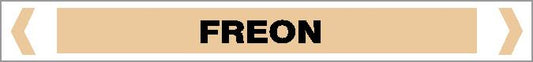Pipe Marker - GAS - FREON