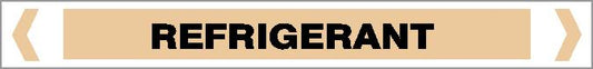 Pipe Marker - GAS - REFRIGERANT