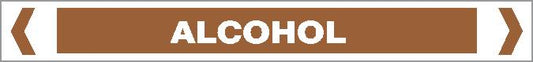 Pipe Marker - OILS - ALCOHOL