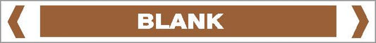 Pipe Marker - OILS - BLANK