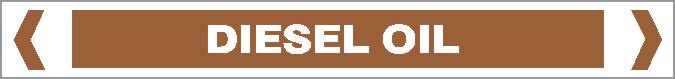 Pipe Marker - OILS - DIESEL OIL