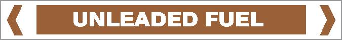 Pipe Marker - OILS - UNLEADED FUEL