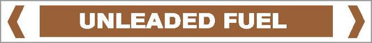 Pipe Marker - OILS - UNLEADED FUEL