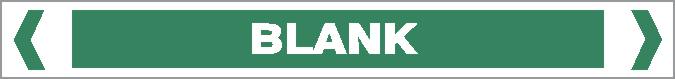 Pipe Marker - WATER - BLANK
