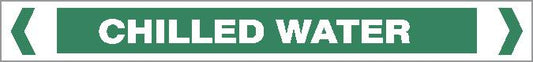 Pipe Marker - WATER - CHILLED WATER
