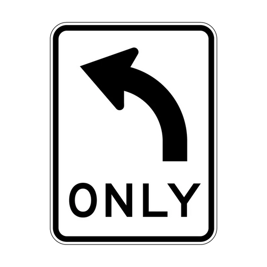 R2-14(L) All Traffic (Left Symbolic) Only