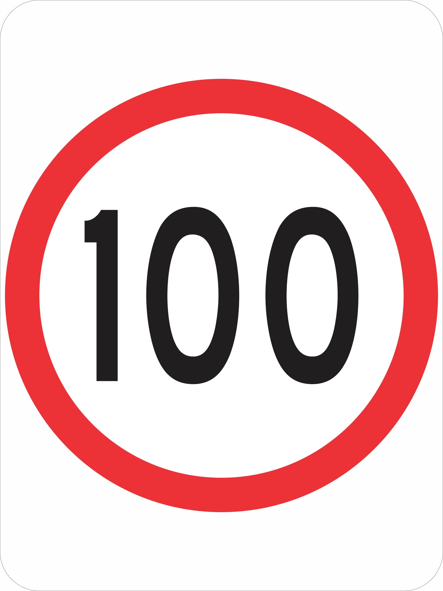 R4-1 Speed Limit (Symbolic)