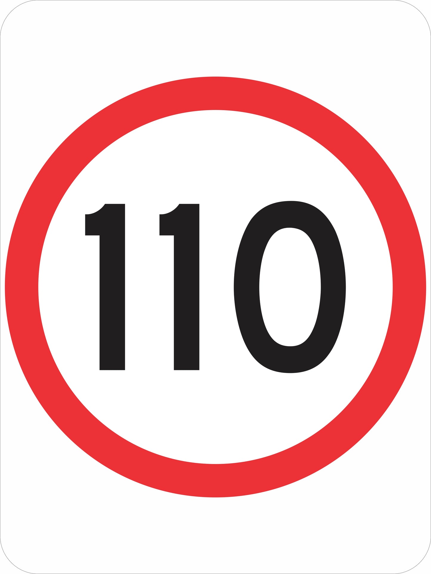 R4-1 Speed Limit (Symbolic)