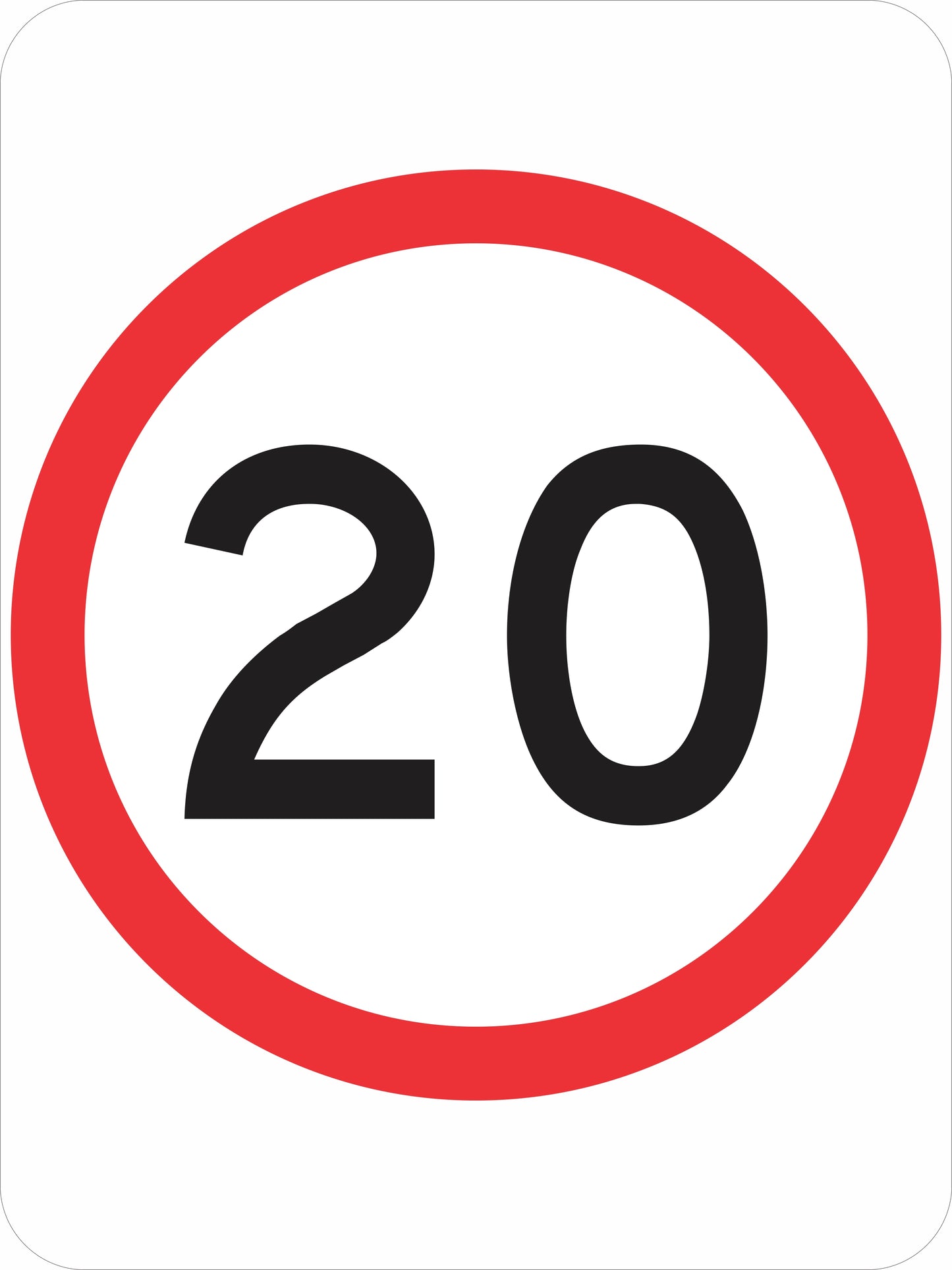 R4-1 Speed Limit (Symbolic)