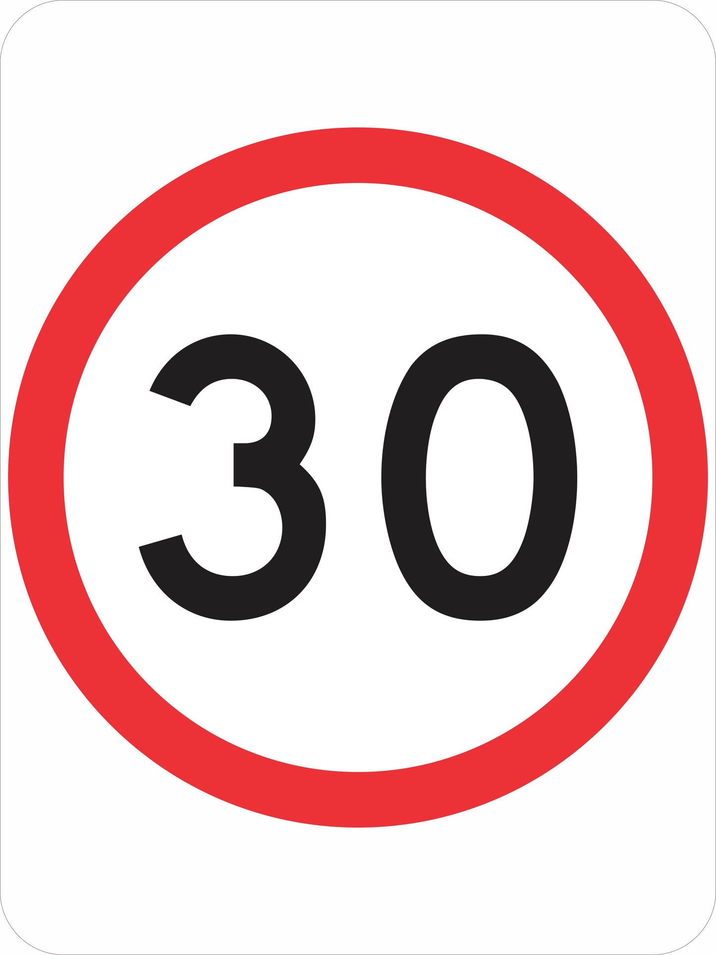 R4-1 Speed Limit (Symbolic)