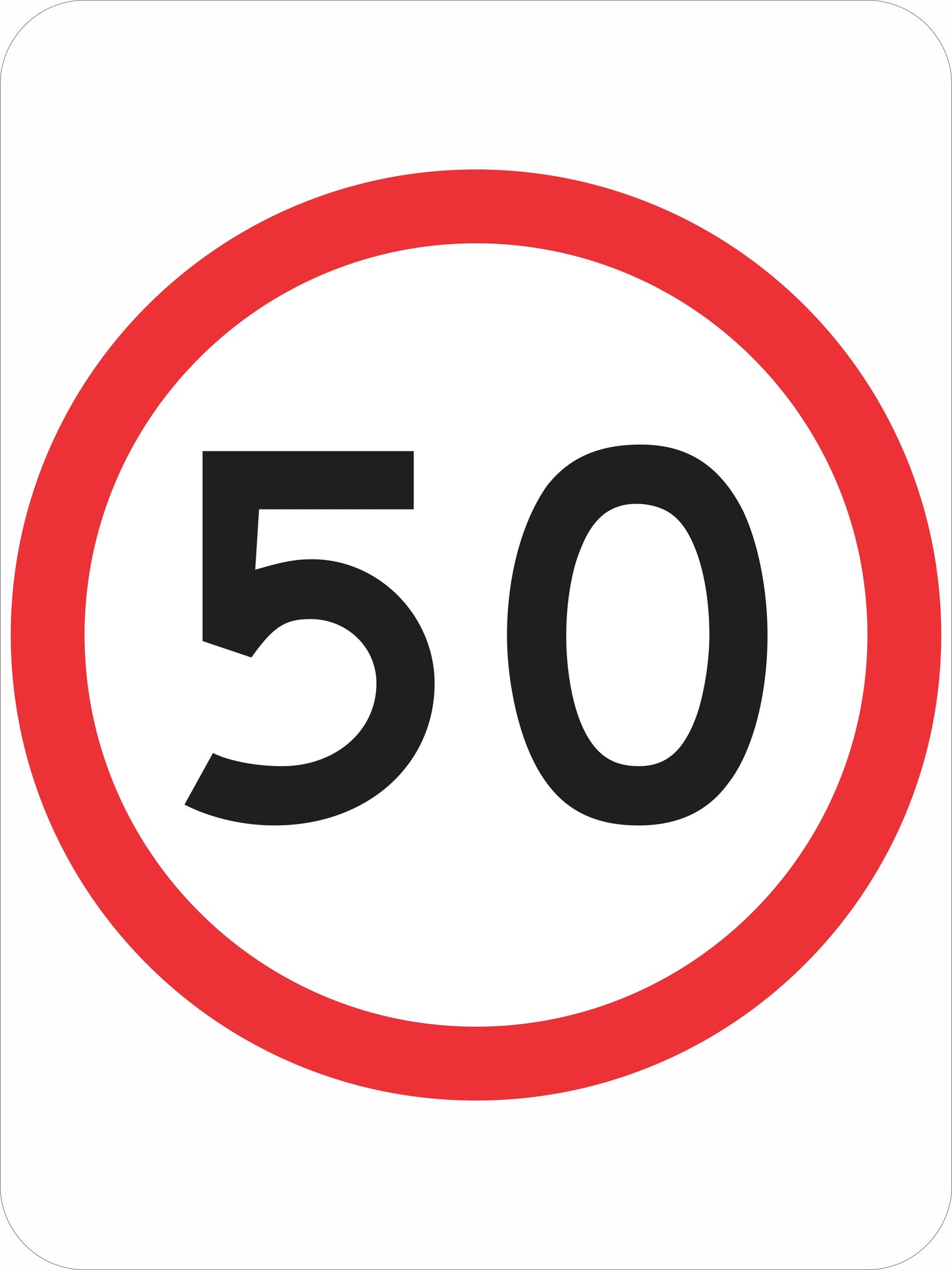 R4-1 Speed Limit (Symbolic)