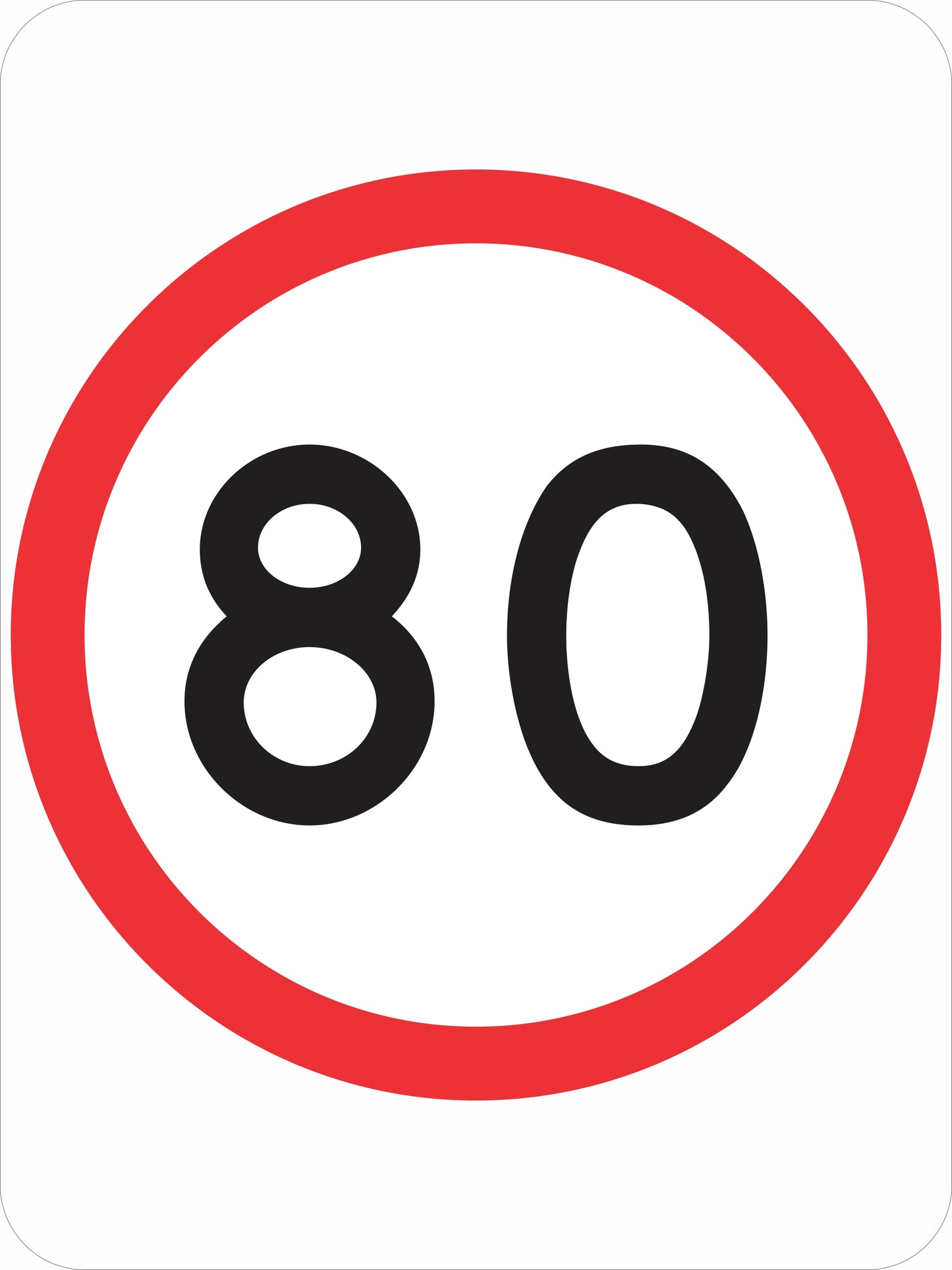 R4-1 Speed Limit (Symbolic)