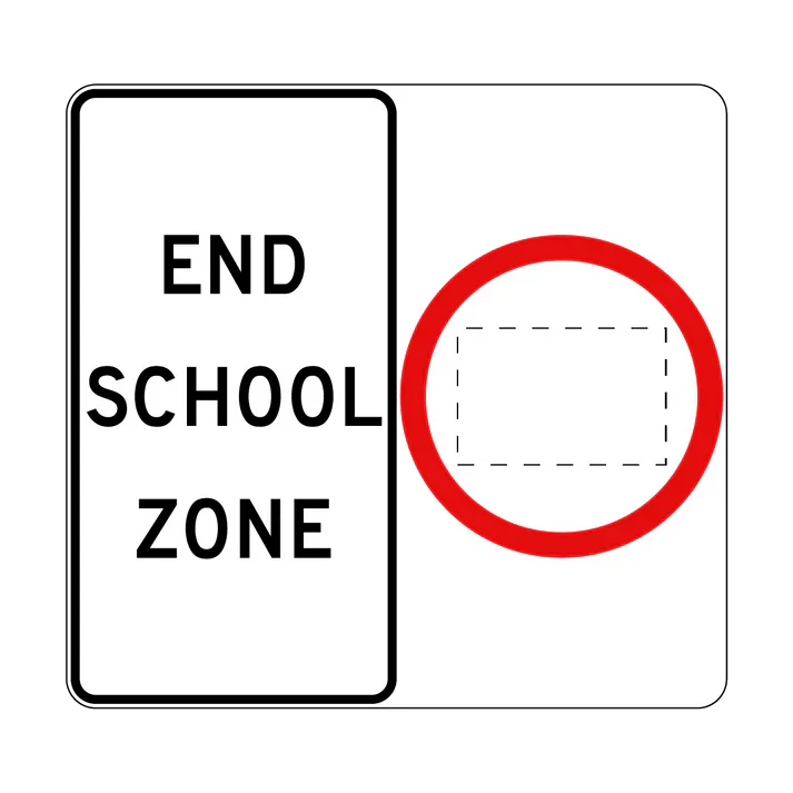 R4-231n End School Zone