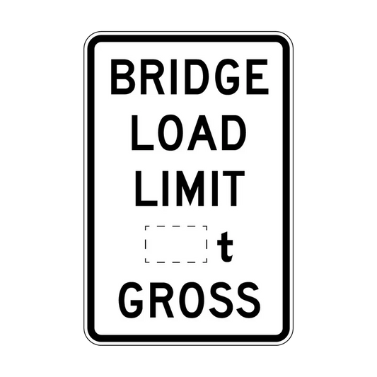 R6-3 - Bridge Load Limit __t Gross