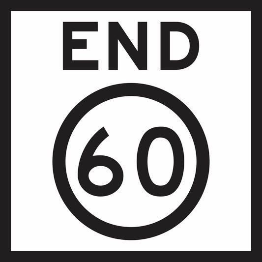 RM4-12(A) End Speed Limit (Mms Insert - To Be used on Multi Message Sign panels Only)