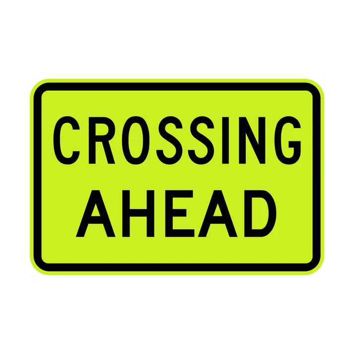 W8-22 - Crossing Ahead